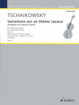 Variations sur un thème Rococo op. 33 Download