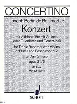 Concerto G Major Op. 21/3 Download