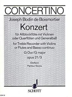 Concerto G Major Op. 21/3 Download