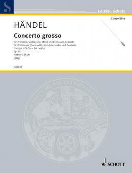 Concerto grosso Op. 6 HWV 319 Download