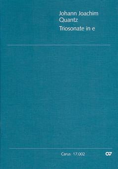 Sonate en trio en mi mineur 