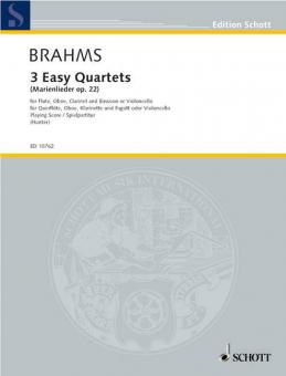 3 Easy Quartets op. 22 Download