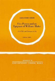 Five Poems and An Epigram of William Blake op. 17 Download