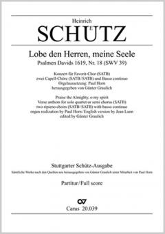 Lobe den Herren, meine Seele Standard