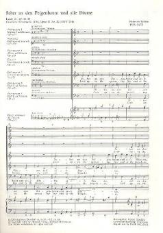 Sehet an den Feigenbaum SWV394 Download
