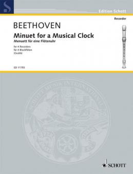 Minuet for a Musical Clock WoO 33 Download