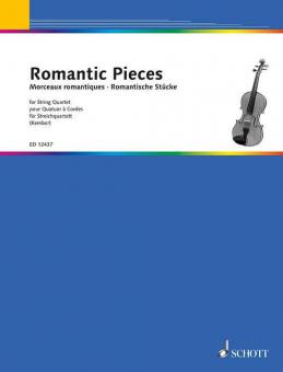 Morceaux romantiques pour quatuor à cordes Download