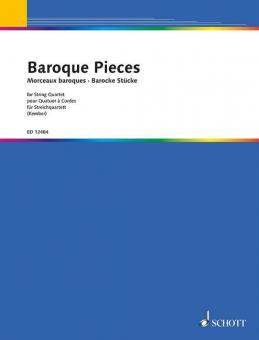 Morceaux baroques pour quatruor à cordes Download