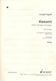 Concerto Ré majeur Hob. VIIb:4 Download