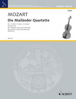 Les quatuors de Milan No. 1 La majeur Download
