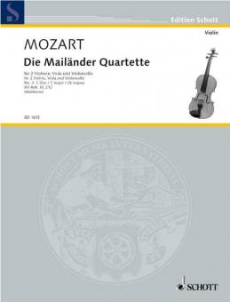 Les quatuors de Milan No. 3 Ut majeur Download