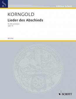 Lieder des Abschieds op. 14 Download