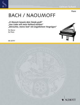 3 Transcriptions pour piano BWV 622, BWV 244, BWV 245 Download