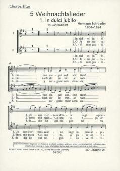5 Weihnachtslieder Download