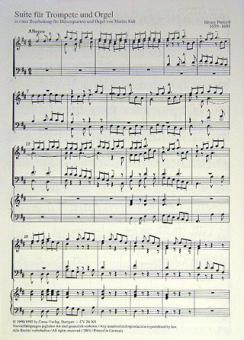 Suite pour trompette et orgue 