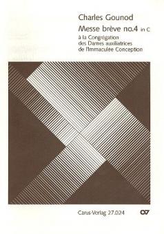 Messe brève no 4 en ut majeur à la Congrégation 