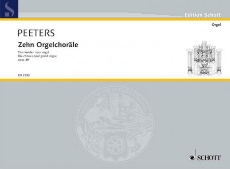 Dix chorals pour grand orgue op. 39 Download