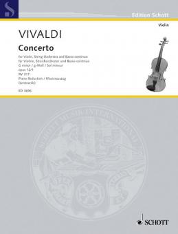Concerto Sol mineur op. 12/1 RV 317 / PV 343 Download