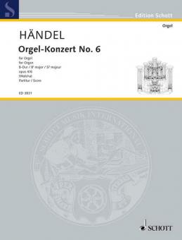 Organ Concerto No. 6 B Major Op. 4/6 HWV 294 Download
