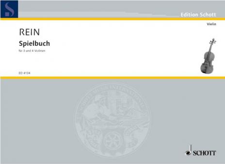 Spielbuch für 3 und 4 Violinen Download