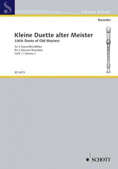 Little Duets of Old Masters Vol. 1 Download