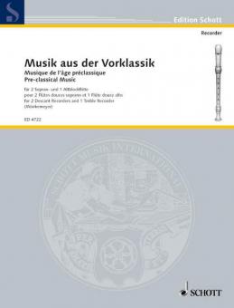Musique de l'âge préclassique Download