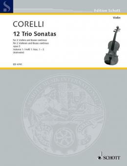 12 Triosonatas Op. 3 Vol. 1 Download