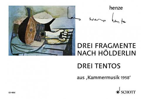 Drei Fragmente nach Hölderlin / Drei Tentos Download