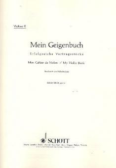 Mon Cahier de Violon Download