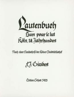 Kölner Lautenbuch 