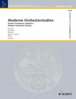 Etudes d'orchestre modernes pour flûte Vol. 1 Download