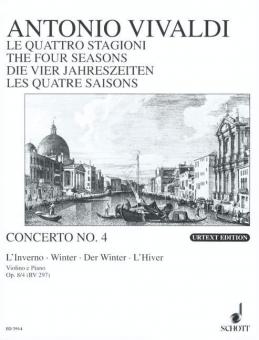 Les Quatre Saisons op. 8/4 RV 297 / PV 442 Download