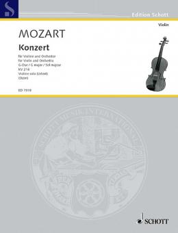 Concerto sol majeur KV 216 Download