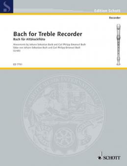 Bach for Treble Recorder Download