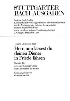 Herr, nun lässest du deinen Diener 