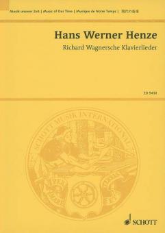 Les lieder avec piano de Richard Wagner Download