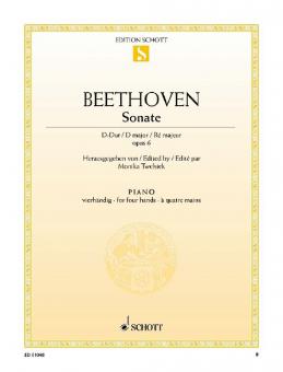 Sonata Facile D Major Op. 6 Download