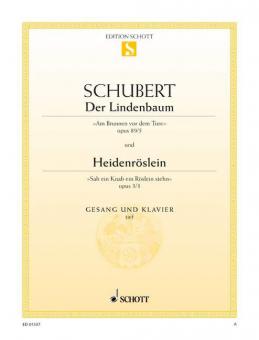 Der Lindenbaum / Heidenröslein für tiefe Stimme Download