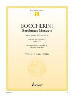 Célèbre Menuet la majeur op. 13/5 Download