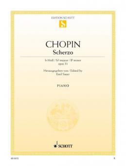 Scherzo si bémol mineur op. 31 Download