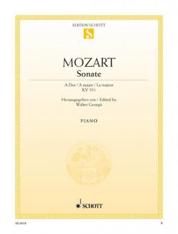 Sonate La majeur KV 331 Download