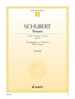 Sonata A Minor Op. 42 D 845 Download