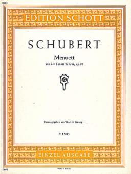 Menuett Op. 78 D 894 Download