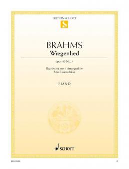 Lullaby F Major Op. 49/4 Download