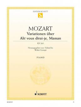 Ah! vous dirai-je, Maman KV 265 Download