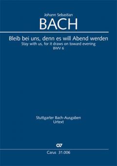 Bleib bei uns, denn es will Abend werden Standard