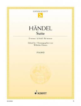 Suite en ré mineur HWV 437 (HHA II/4 - Walsh 1733 No. 4) Download
