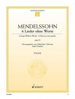 6 Chansons sans paroles op. 102 Download