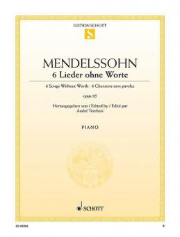 6 Chansons sans paroles op. 102 Download
