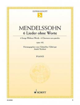6 Chansons sans paroles op. 102 Download